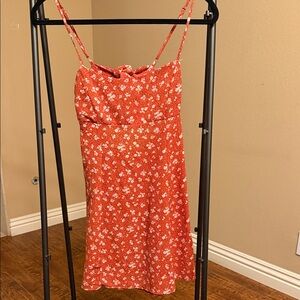 Audrey 3+1 Red Floral Dress